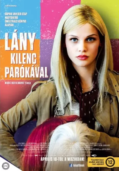 Lány kilenc parókával plakát