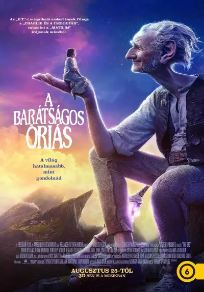 A barátságos óriás plakát