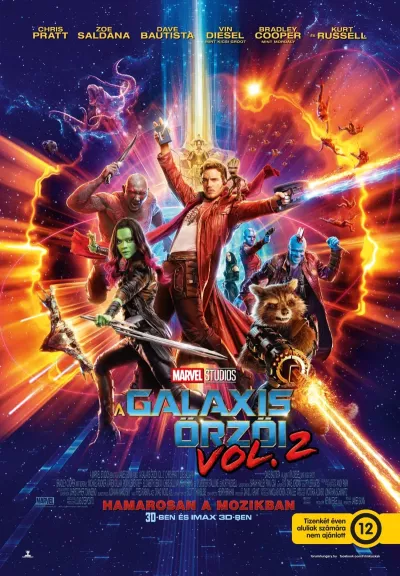 A Galaxis Őrzői vol. 2 plakát