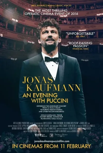 Jonas Kaufmann: Egy est Puccinivel plakát