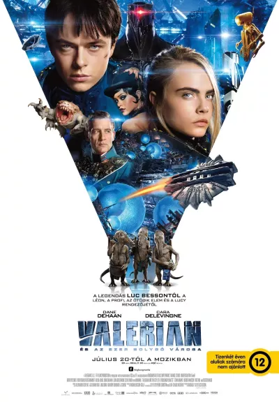 Valerian és az ezer bolygó városa plakát
