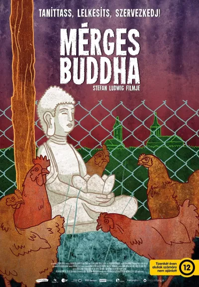 Mérges Buddha plakát