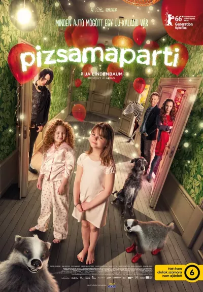 Pizsamaparti plakát