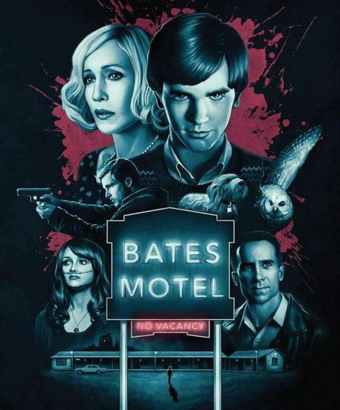Bates Motel: Psycho a kezdetektől - 4. évad (2017) poszter