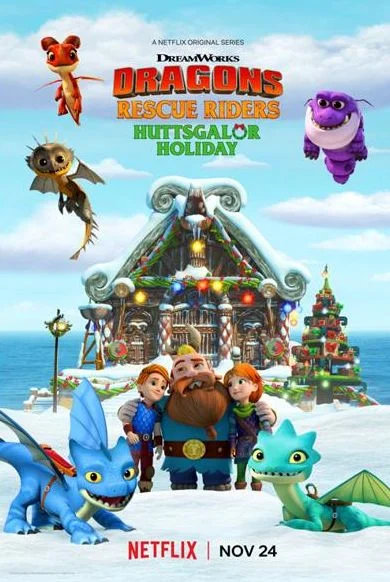 Sárkánylovasok: Mentőosztag: Huttsgalor ünnepe - 1. évad (2020) poszter