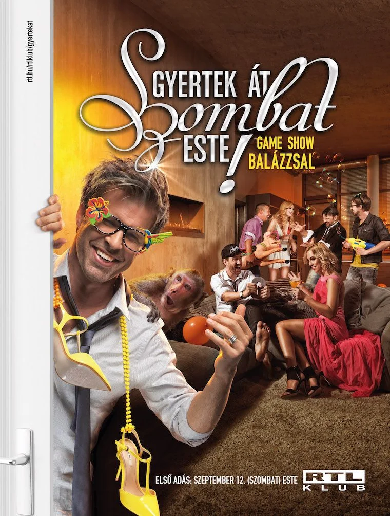 Gyertek át! - A sztárvetélkedő - 1. évad (2022) poszter