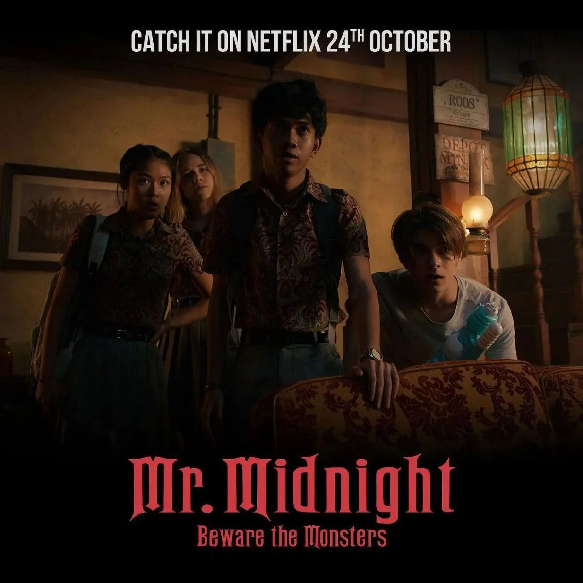 Mr. Midnight: Vigyázz a szörnyekkel - 1. évad (2022) poszter