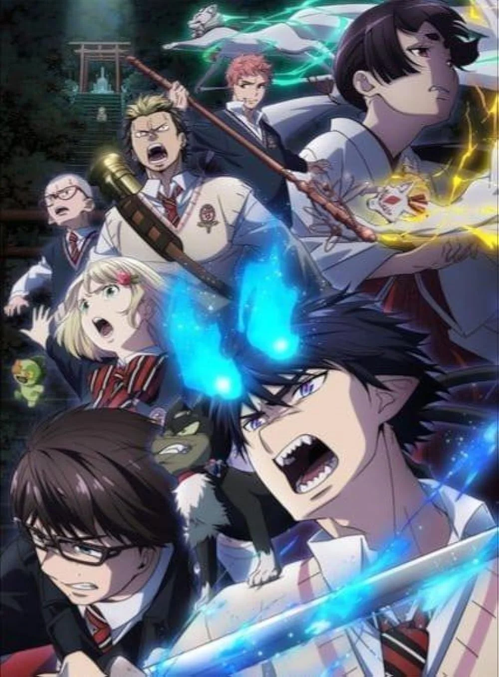 Blue Exorcist: Shimane Illuminati Saga - 1. évad (2022) poszter