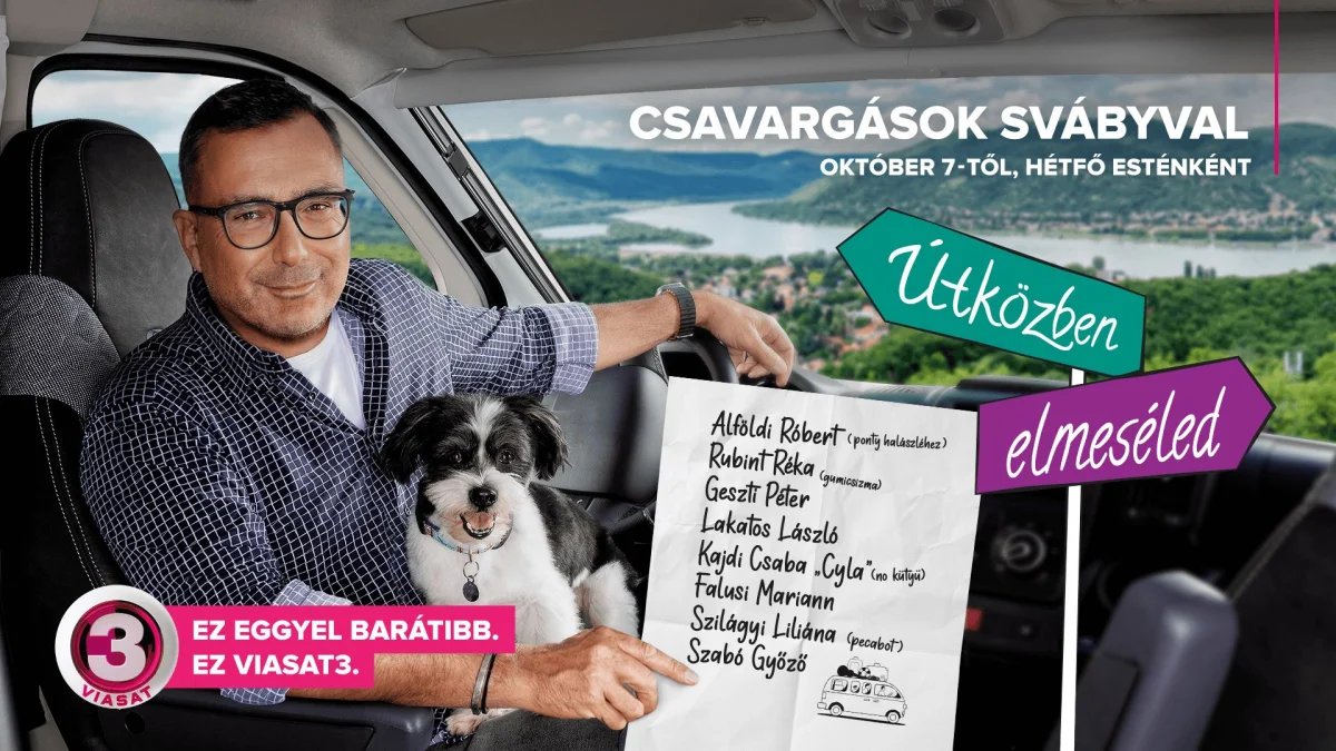 Útközben elmeséled - Csavargások Svábyval - 1. évad (2022) poszter