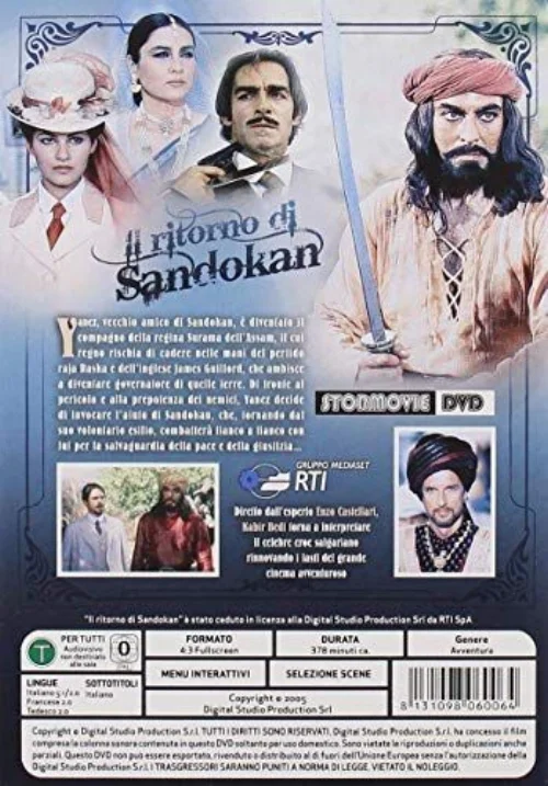 Il Ritorno di Sandokan - 1. évad (1996) poszter
